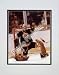 Gerry Cheevers "Save" Double Matted 8" X 10" Photograph (Unframed)