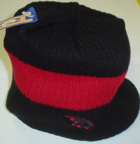 Atlanta Hawks Visor Knit Hat By Adidas