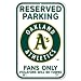 MLB Oakland A's Locker Room Sign