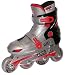 Toys : Xcess MX S780 Adjustable Inline Skates - Medium (UK12 Jnr to UK2)