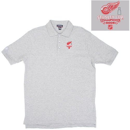 Buy Antigua Detroit Red Wings 2008 Stanley Cup Champions Classic Polo by Antigua