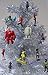 Disney Big Hero 6 Baymax & Friends 12 Piece Holiday Christmas Ornament Set Featuring Hiro Hamada, Baymax, Go Go Tomago, Honey Lemon, Wasabi and Fred - Includes Each in Their Super Hero Battle Suits - Shatterproof Ornaments Range From 2