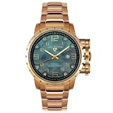 Swiss Legend Men's Ambassador Collection Diamond Watch and Winder #60010-RG-BLK-RED