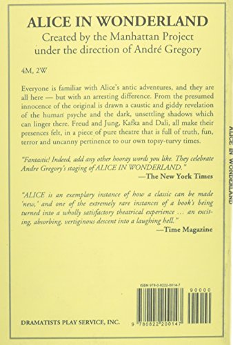 Alice in Wonderland.