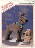 Wendy 2741 Knitting Pattern : Scooby Doo and Scrappy Doo Toys (10in/5in height) (Wendy DK)