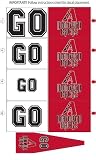 Arizona Diamondbacks Animated 3-D Auto Spin-Flags