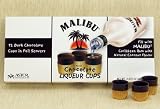 Malibu Rum Coconut Flavored Liqueur Chocolate Shot & Shooter Cups