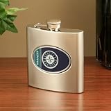 MLB Seattle Mariners Stainless Steel Flask