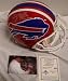 Jim Kelly Autographed/Hand Signed Buffalo Bills Full Size Authentic Proline Football Helmet with HOF