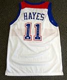 Elvin Hayes Autographed/Hand Signed Washington Bullets Jersey HOF 90 & 50 Greatest PSA/DNA