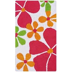 Ridder 7354060-350 Teppich ca. 70 x 120 cm, 100% Cotton Hippy multicolor rot