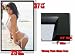 Framed Kim Kardashian Bikini Poster