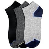 Sakkas Men's Design or Solid Poly Blend Low Cut Athletic Sports Socks Assorted 12-Pack