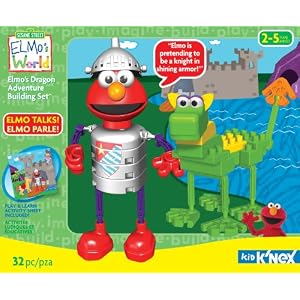 Sesame Street Elmo's Dragon Adventure Building Set by 
