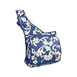 Tropical Flower Crossbody Shoulder Sling Bodypack Bag