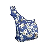 Tropical Flower Crossbody Shoulder Sling Bodypack Bag Large Handbag