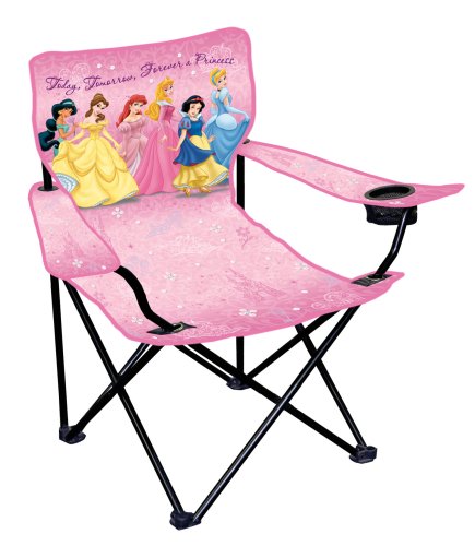 Character World Disney Princess Fairytales Camping Chair In Carry Bag