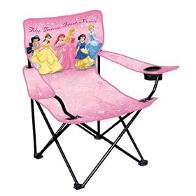 Character World Disney Princess Fairytales Camping Chair In Carry Bag