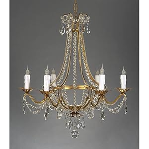 Bradburn Gallery Plaza West Six-Light Chandelier by Bradburn Gallery