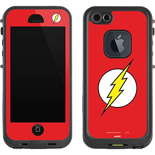 DC Comics Flash Lifeproof fre iPhone 5&5s Skin - The Flash Emblem Vinyl Decal Skin For Your Lifeproof fre iPhone 5&5s