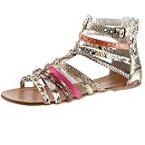 Produkt-Bild: SPM Schuh Sandal - Python wei&szlig;/grau
