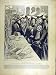 1904 Sabattier Print Jumble-Sale France Rosettes Page