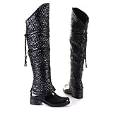 Damen Schuhe, Stiefel, DC561-141A, Gummi, Schwarz, Gr 39