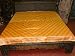 Golden Silk Indian Bedding Bedspreads Coverlet Sofa Throw King Sized Bedsheet Final Sale