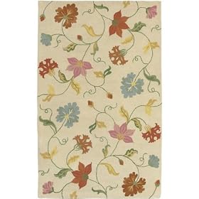 Frolic Area Area Rug, 8'X11', BEIGE MULTI by Home Decorators Collection