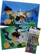 New Ben 10 Clear Folders and Pack of Pencils
