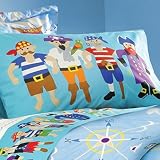 Olive Kids Pirates Cotton Pillowcase