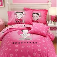 Popular Bath Betty Boop Twin Comforter, 66-Inch by 86-Inch