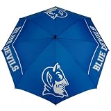NCAA Duke Blue Devils 62-Inch WindSheer Hybrid Umbrella