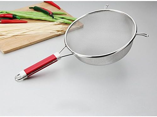 Yannic Fine Mesh Strainer Red Handle 1PC 6Inch