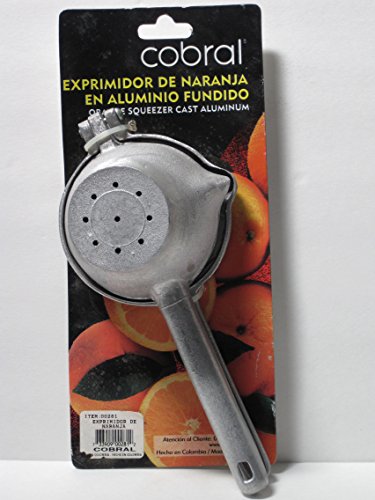Cobral Cast Aluminum Orange Squeezer Juicer Cobral Cast Aluminum Orange Squeezer Juicer
