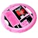 Fluffy Pink Car Interior Steering Wheel Cover, Visor Storage and Belt Cover