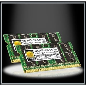 Quantum Technology HyperMedia Spec 8GB 4GB X2 DDR3 SODIMM RAM Memory for Apple iMac Intel Core 2 Duo 20-inch 24-inch Early 2009 MB417TA
