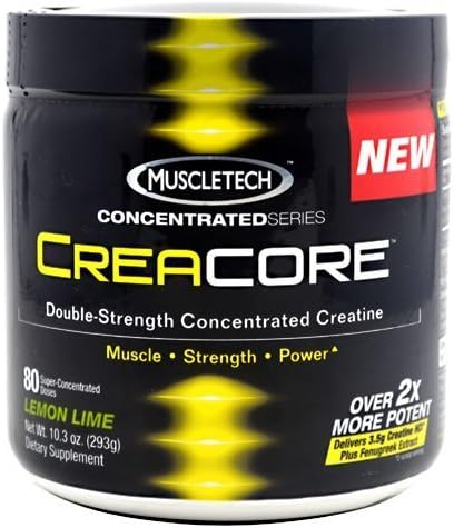 Muscletech Concentrated Series CreaCore Lemon Lime 80 Servings Creatine by Iovate