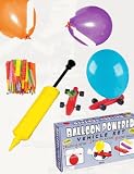 Balloon Powered Vehicle Set by Toysmith