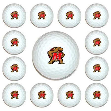 Maryland Terrapins Umd Ncaa Dozen Golf Ball Pack