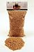 1 Lb (16 Oz.)- Certificed Organic Barleys Seeds in Re-sealable Pouch for Freshness Barleygrass Seed - Grass Use for Ornamental Barley Grass, Barley Grass for Juicing, Grind for Barley Flour & Bread.