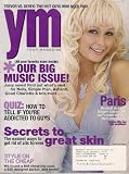 PARIS HILTON YM MAGAZINE NOVEMBER 2004 BIG MUSIC ISSUE SECRETS TO GREAT SKIN AND MORE!