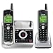 Electronics : Vtech CS5121-2 Two Handset Cordless Phone System with Digital Answering System and Caller ID