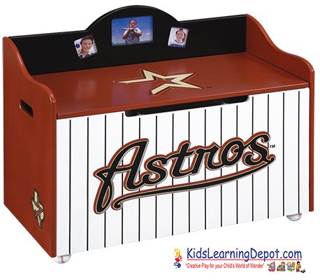 Houston Astros MLB Furniture - Toy Chest