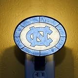 NCAA North Carolina Tar Heels Art-Glass Nightlight