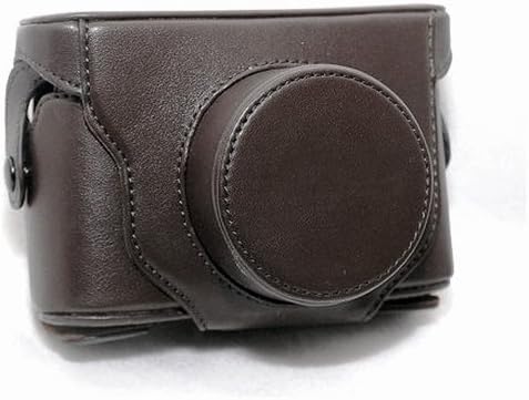 Camson X10 Leather Case for Fuji X10 Digital Cameras (Brown)