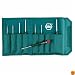Wiha 26199 Slotted and Phillips Screwdriver Set in Rugged Canvas Pouch, 8 Piece