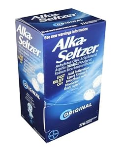 Alka Seltzer Antacid Tablets 116count