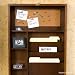 SEI Walnut Fold-Out Convertible Desk