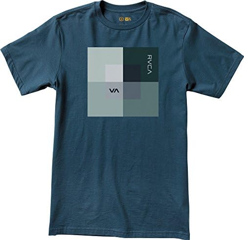RVCA Men's Observation Tee, Midnight, Large